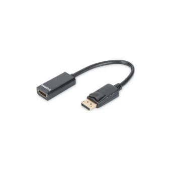 Digitus Μετατροπέας DisplayPort male σε HDMI female 1τμχ DB-340400-001-S DB-340400-001-S