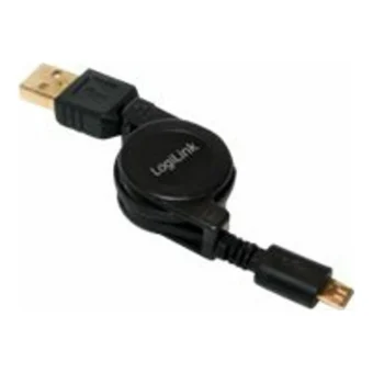LogiLink Μετατροπέας USB-A male σε micro USB male 1τμχ CU0090 CU0090