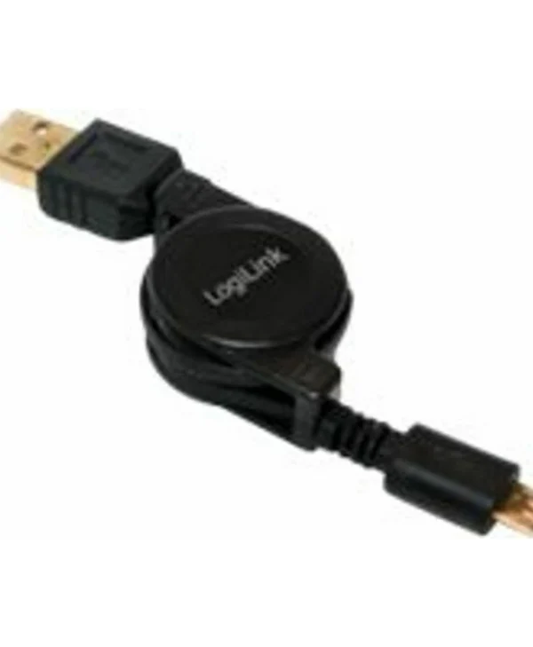 LogiLink Μετατροπέας USB-A male σε micro USB male 1τμχ CU0090 CU0090