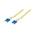 Intronics Καλώδιο Οπτικής Ίνας LC-LC 10m Κίτρινο 1τμχ