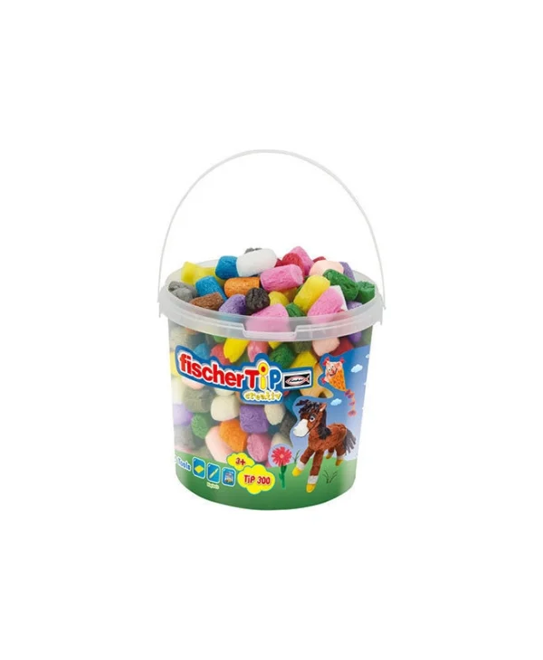 FischerTip Παιχνίδι Κατασκευών 300 A Whole Bucket of Creativity 533781