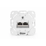 Digitus Cat6A 2x RJ45 Network Socket Shielded Flush Mounted White DN-9007-1 - Image 3
