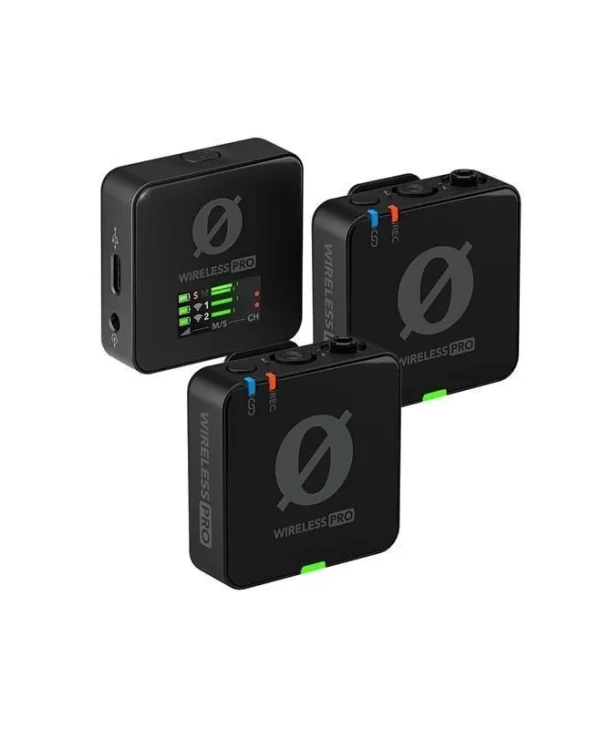 RØDE Wireless PRO Dual-channel Compact Wireless Microphone System WIPRO