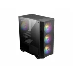 MSI MAG Forge M100A Gaming Micro Tower Κουτί Υπολογιστή με Πλαϊνό Παράθυρο και RGB Φωτισμό Μαύρο 306-7G20A21-809 - Image 2
