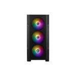 MSI MAG Forge M100A Gaming Micro Tower Κουτί Υπολογιστή με Πλαϊνό Παράθυρο και RGB Φωτισμό Μαύρο 306-7G20A21-809 - Image 3