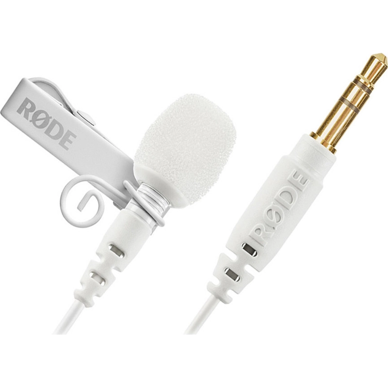 1 Rode Lavalier GO Πυκνωτικό Μικρόφωνο Πέτου, Clip On για Φωνητικά σε Λευκό Χρώμα LAVGOW - Image 1