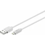 Goobay USB-A to Lightning Cable 5W Λευκό 1m (54600)