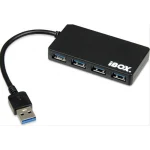 iBox Hub 4 Θυρών USB 3.0 με σύνδεση USB-A IUH3F56