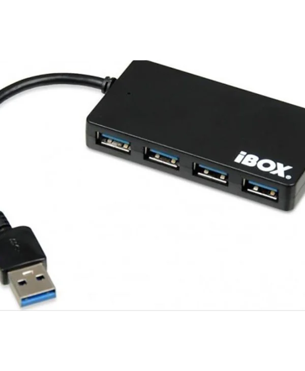 iBox Hub 4 Θυρών USB 3.0 με σύνδεση USB-A IUH3F56