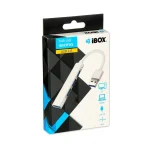 iBox Hub 4 Θυρών USB 2.0 με σύνδεση USB-A Λευκό IUH3FAS - Image 4