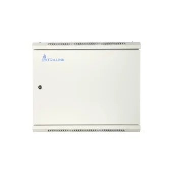 Extralink Επιτοίχια Καμπίνα Rack 12U Γκρι EX.12981