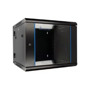Extralink Επιτοίχια Καμπίνα Rack 12U Μαύρο EX.12905