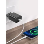 MSonic Φορτιστής Χωρίς Καλώδιο με Θύρα USB-C 20W Power Delivery Μαύρος (MY6623K) - Image 4