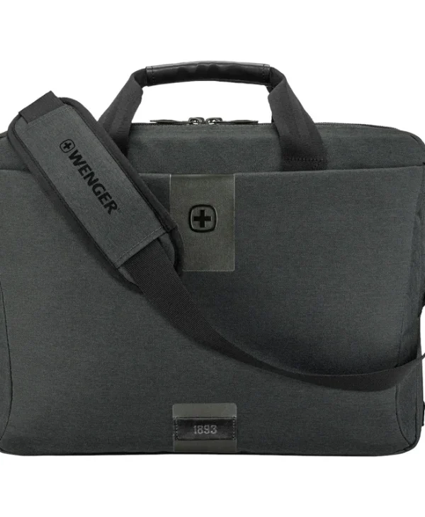 Wenger MX ECO Brief Τσάντα Ώμου / Χειρός για Laptop 16" σε Γκρι χρώμα 612263