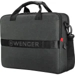Wenger MX ECO Brief Τσάντα Ώμου / Χειρός για Laptop 16" σε Γκρι χρώμα 612263 - Image 3