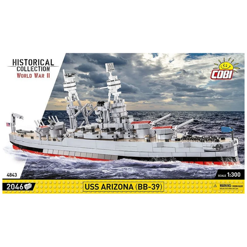 1 Cobi Τουβλάκια Historical Collection - Uss Arizona για 10+ Ετών 2046τμχ COBI-4843 - Image 1