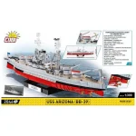 Cobi Τουβλάκια Historical Collection - Uss Arizona για 10+ Ετών 2046τμχ COBI-4843 - Image 2
