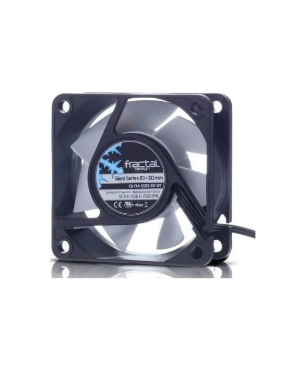 Fractal Design Silent Series R3 Case Fan 80mm (1600rpm / 20.2cfm) Χωρίς Led Φωτισμό και Σύνδεση 3-Pin FD-FAN-SSR3-80-WT