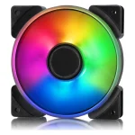 Fractal Design Prisma AL-12 Case Fan 120mm (1200rpm / 50.63cfm) με ARGB Φωτισμό και Σύνδεση 3-Pin FD-FAN-PRI-AL12-PWM - Image 3