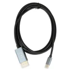 iBox USB 2.0 Cable USB-C male - DisplayPort Μαύρο 1.8m ITVCDP4K - Image 3