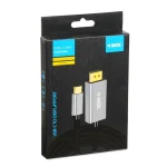 iBox USB 2.0 Cable USB-C male - DisplayPort Μαύρο 1.8m ITVCDP4K - Image 4