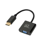 iBox Μετατροπέας DisplayPort male σε VGA female Γκρι 1τμχ (IADPVGA)