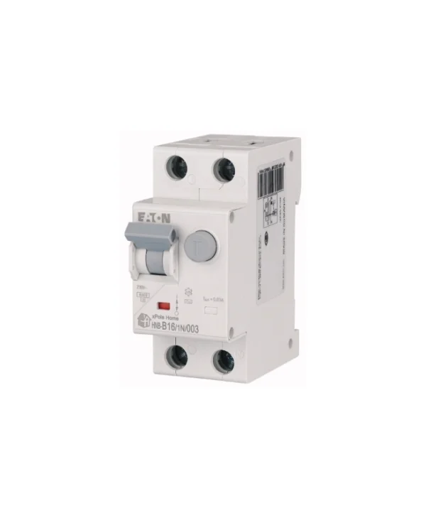Eaton Switch Ρελέ Ράγας Διαρροής 16A Διπολικό 195121