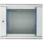 Extralink Επιτοίχια Καμπίνα Rack 9U Γκρι EX.8574