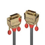 Lindy Cable DVI-D male - DVI-D male 10m Μαύρο (36206)