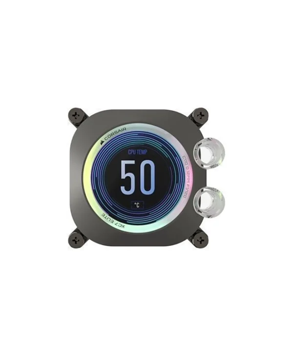 Corsair Icue Xc7 Rgb Elite Lcd CPU Water Block Μαύρο CX-9010023-WW