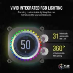Corsair Icue Xc7 Rgb Elite Lcd CPU Water Block Μαύρο CX-9010023-WW - Image 6
