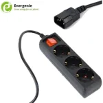 Energenie Πολύπριζο 3 Θέσεων με Διακόπτη και Καλώδιο 0.6m Γαλλίας (Type E) EG-PSU3-01