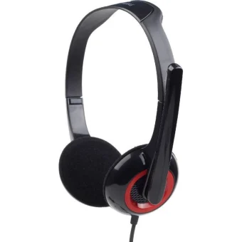 Gembird On Ear Multimedia Ακουστικά με μικροφωνο και σύνδεση 3.5mm Jack MHS-002