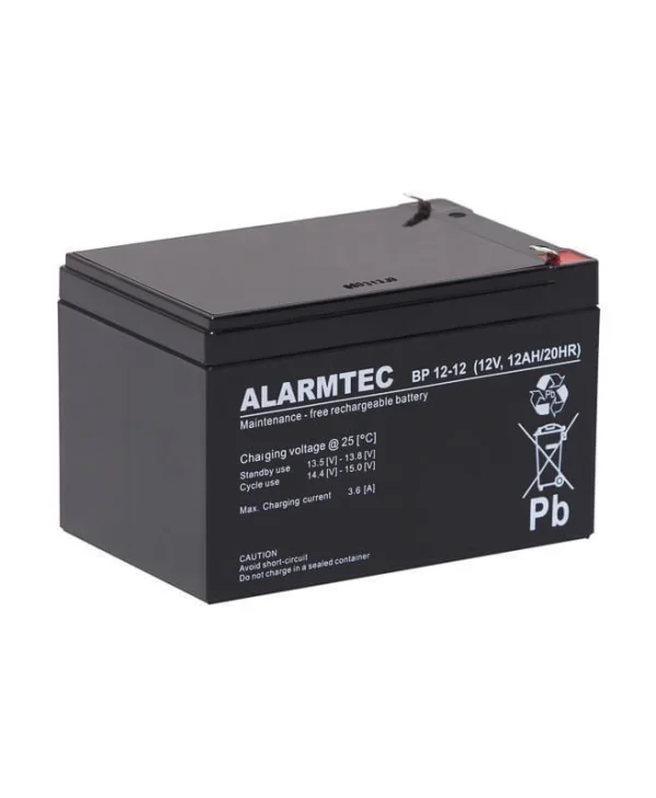 Alarmtec Bp Μπαταρία UPS με Χωρητικότητα 12Ah και Τάση 12V BP12-12