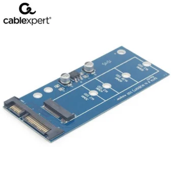 Gembird SATA to M.2 (NGFF) SSD Adapter Card Μπλε (EE18-M2S3PCB-01)