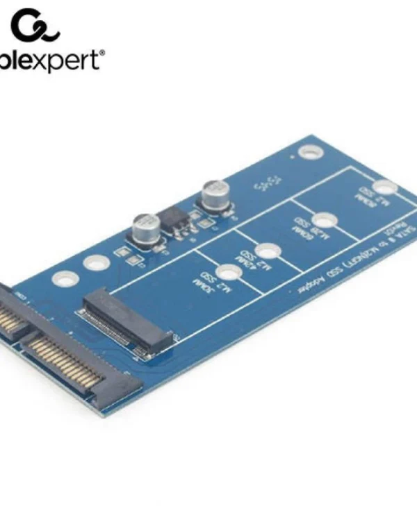 Gembird SATA to M.2 (NGFF) SSD Adapter Card Μπλε (EE18-M2S3PCB-01)