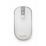 Gembird MUSW-4B-06-WS Ασύρματο Ποντίκι White/Silver
