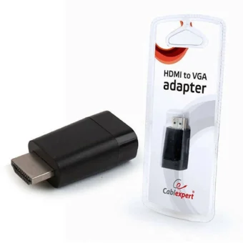 Cablexpert Μετατροπέας HDMI male σε VGA female 1τμχ AB-HDMI-VGA-001 A-HDMI-VGA-001