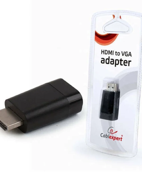 Cablexpert Μετατροπέας HDMI male σε VGA female 1τμχ AB-HDMI-VGA-001 A-HDMI-VGA-001