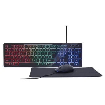 Gembird KBS-UML-01 Gaming Πληκτρολόγιο με RGB φωτισμό (Αγγλικό US)
