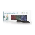 Gembird KBS-UML-01 Gaming Πληκτρολόγιο με RGB φωτισμό (Αγγλικό US) - Image 8