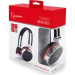 Gembird MHS-903 Ενσύρματα On Ear Ακουστικά Μαύρα - Image 5