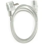 Cablexpert Schuko - IEC C13 Cable 1.8m Λευκό PC-186W-VDE - Image 2