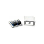 Cablexpert CAT5E UTP 2-Port sUrface Mount Box NCAC-2U5E-01 - Image 2
