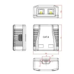 Cablexpert CAT5E UTP 2-Port sUrface Mount Box NCAC-2U5E-01 - Image 5