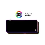 Gembird MP-GAMELED-L Gaming Mouse Pad XXL (800mm) με RGB Φωτισμό Μαύρο - Image 2
