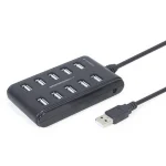 Gembird Hub 10 Θυρών USB 2.0 με σύνδεση USB-A UHB-U2P10P-01 - Image 2