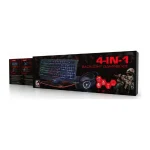 Gembird Phantom Gaming Πληκτρολόγιο με RGB φωτισμό (Αγγλικό US) GGS-UMGL4-01 - Image 6