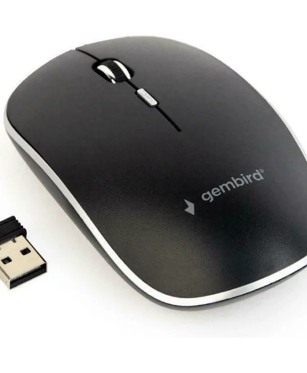Gembird MUSW-4BS-01 Ασύρματο Ποντίκι Μαύρο