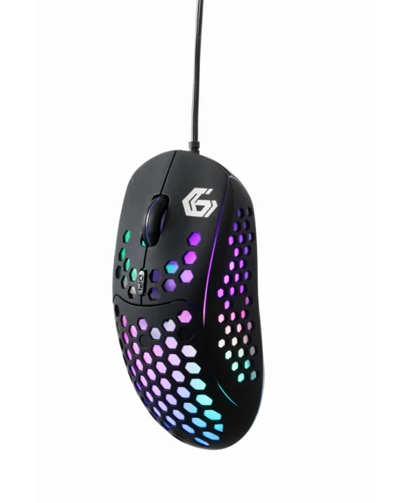 Gembird MUSG-RAGNAR-RX400 RGB Gaming Ποντίκι 7200 DPI Μαύρο